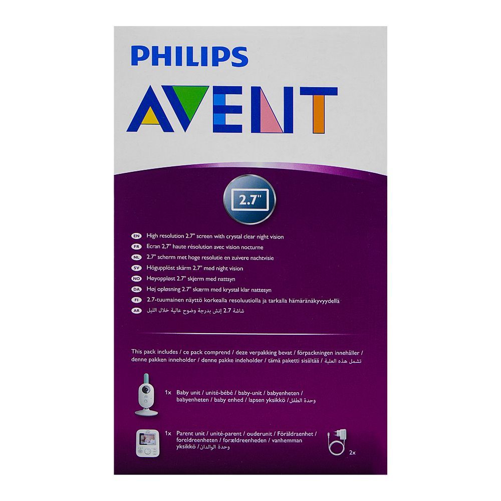 Avent Digital Video Baby Monitor, SCF620/05 - Image 5