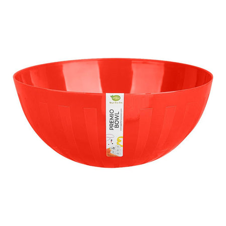 Appollo Premio Plastic Bowl, BPA-Free, Large, Red - Image 2