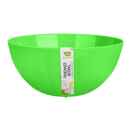 Appollo Premio Plastic Bowl, BPA-Free, Medium, Green - Image 2