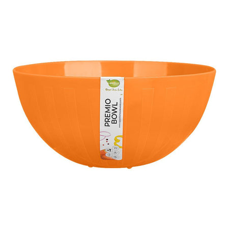 Appollo Premio Plastic Bowl, BPA-Free, Medium, Orange - Image 2