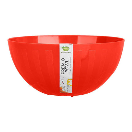 Appollo Premio Plastic Bowl, BPA-Free, Medium, Red - Image 2