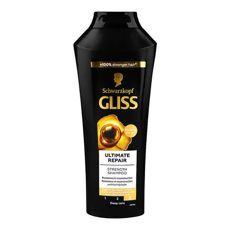 Schwarzkopf Gliss Ultimate Repair Strength Shampoo, For Dry & Damaged Hair, 400ml - Main Image