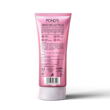 Pond's Bright Beauty Anti-Dullness Face Wash With Niacinamide & Vitamin B3, 50g - Image 2