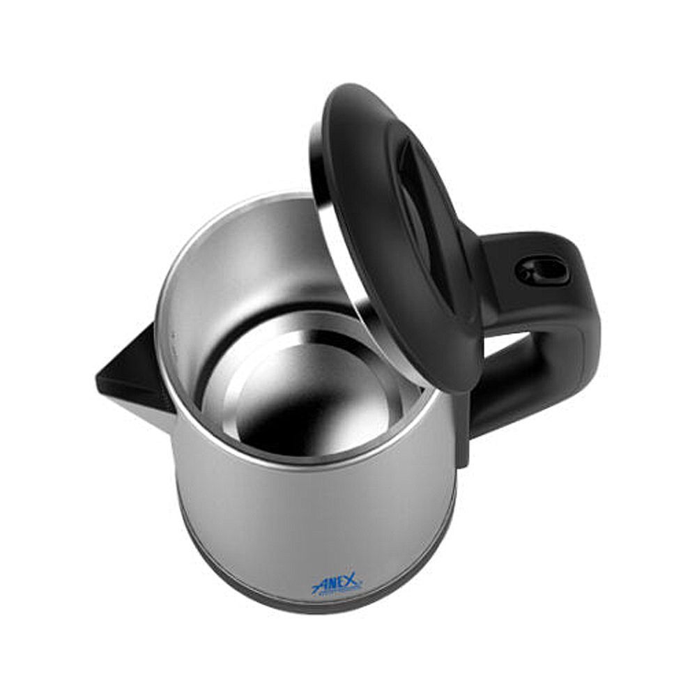 Anex Deluxe Electric Kettle, 2500ml Capacity, 1500W, Black & Silver, AG-4058 - Image 2