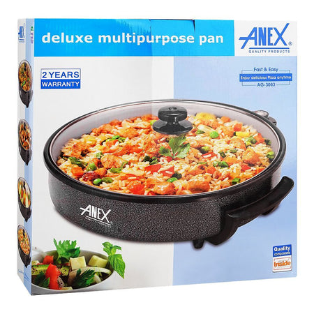 Anex Deluxe Multi Purpose Pan, 1200W, AG-3063 - Image 2