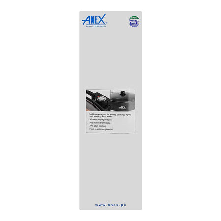 Anex Deluxe Multi Purpose Pan, 1200W, AG-3063 - Image 5