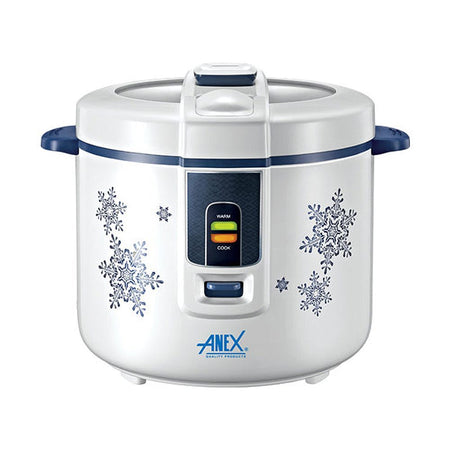 Anex Deluxe Rice Cooker, 900W, White, AG-2021 - Main Image