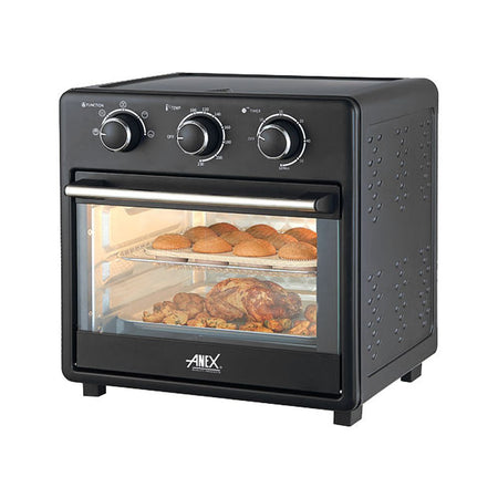 Anex Deluxe Air Fryer, 1200W, Black, AG-2121 - Main Image