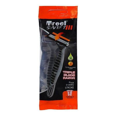 Treet Swift III Triple Blade Disposable Razor, 1-Piece - Main Image
