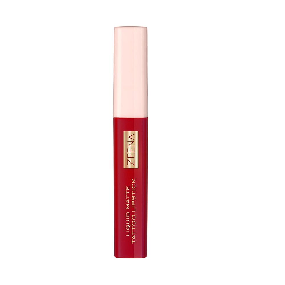 Zeena Liquid Matte Tattoo Lipstick, 5ml, 080 - Main Image