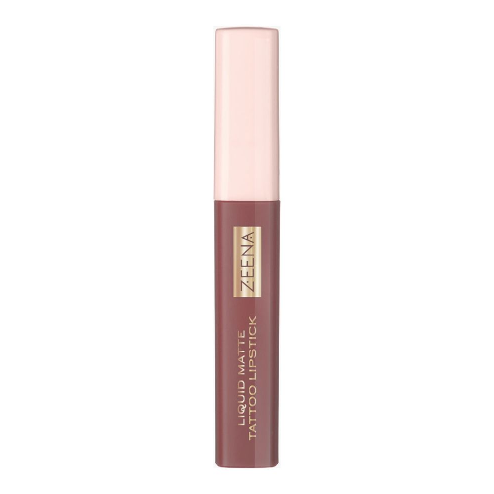 Zeena Liquid Matte Tattoo Lipstick, 5ml, 090 - Main Image