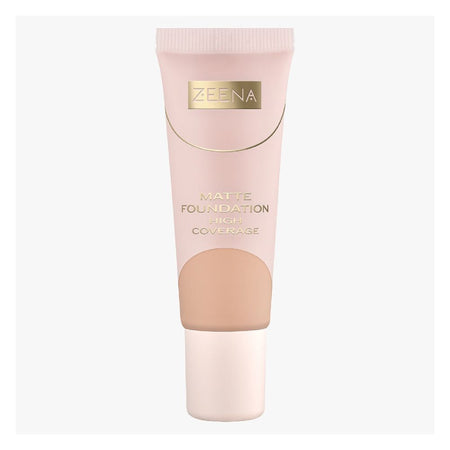 Zeena Matte Liquid Foundation High Coverage, 25ml, 030 - Main Image