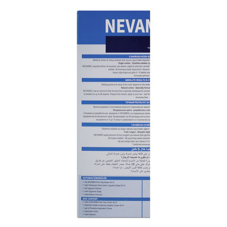 Neva Men Hair Color, 80ml, Natural Medium Brown - Image 3