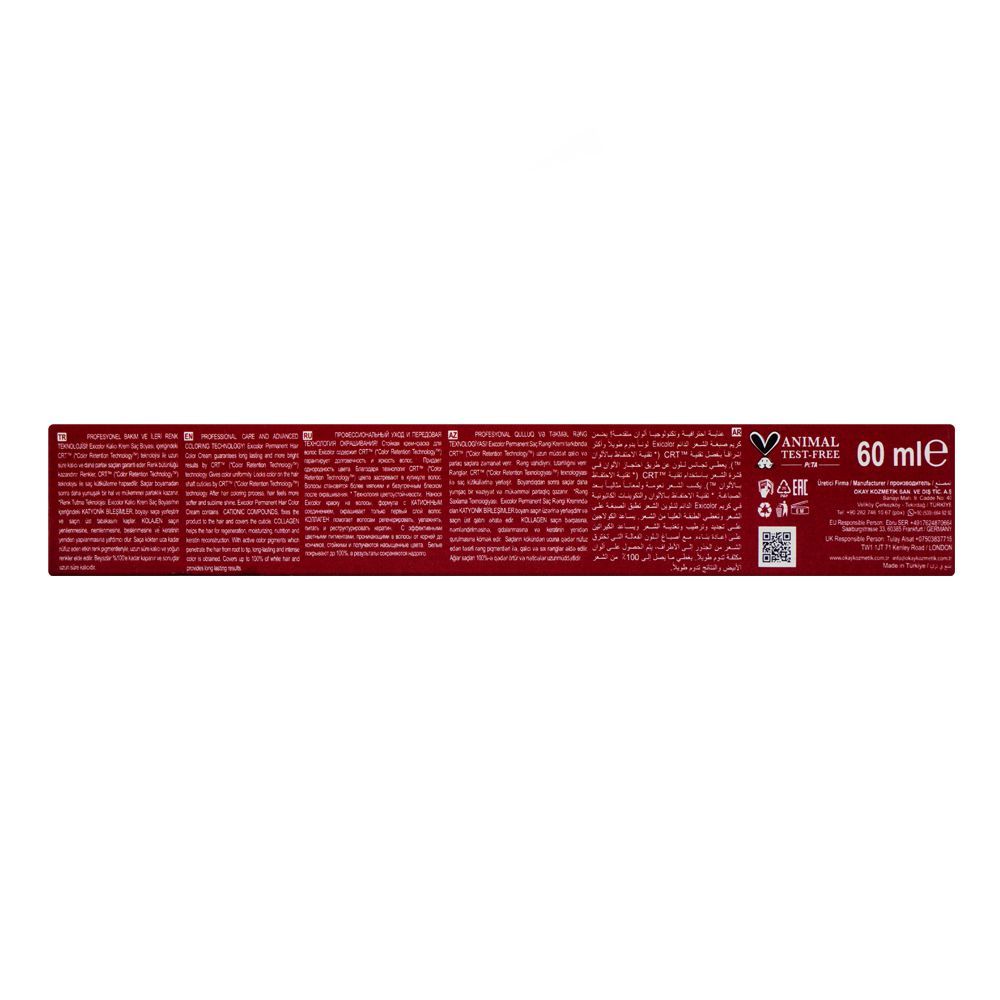 Neva Exicolor Permanent Hair Color Cream, 60ml, 6.73 Dark Blonde Brown Golden - Image 2