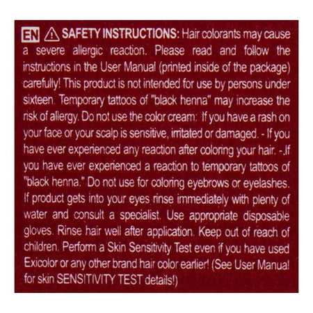 Neva Exicolor Permanent Hair Color Cream, 60ml, 6.75 Dark Blonde Brown Mahogany - Image 4