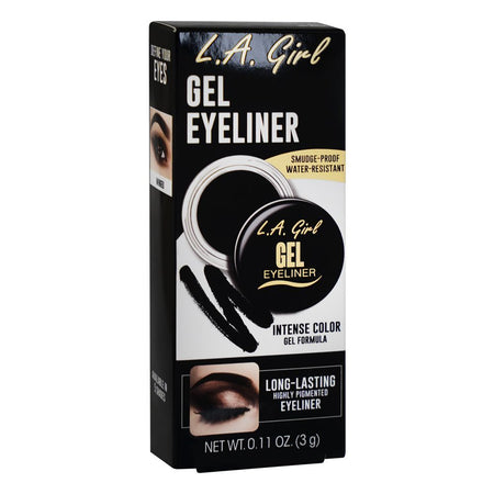 L.A. Girl Glide Gel Eyeliner Pencil, GEL731 Jet Black - Image 2