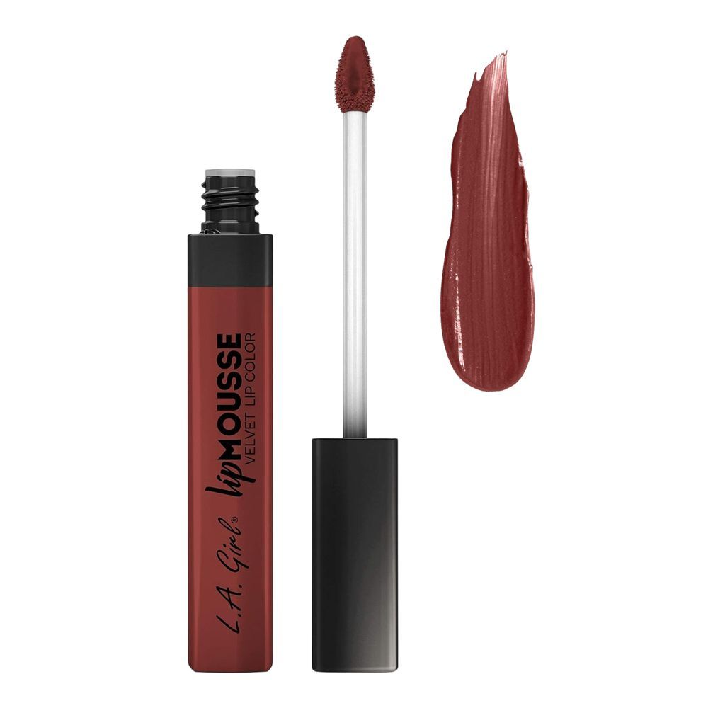 L.A. Girl Lip Mousse Velvet Lip Color Liquid Lipstick, GLC787 Moody - Main Image