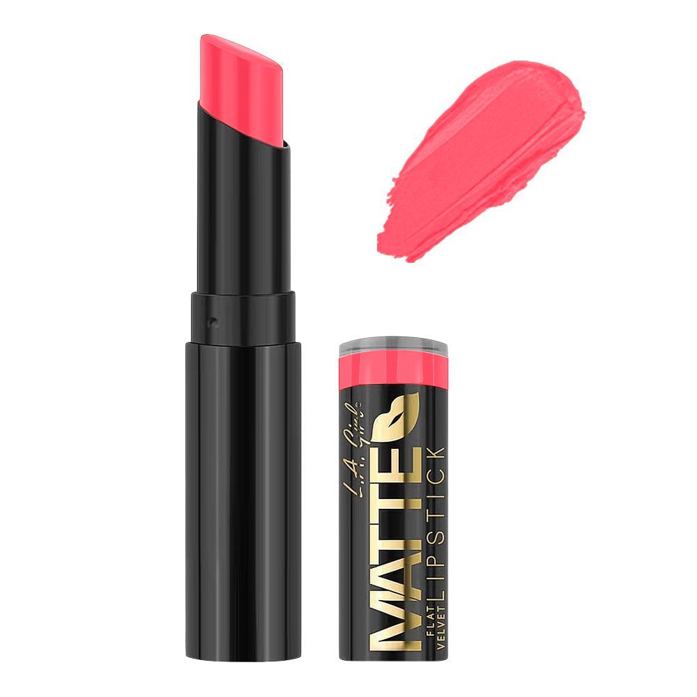 L.A. Girl Matte Flat Velvet lipstick, GLC807 Hot Stuff - Main Image