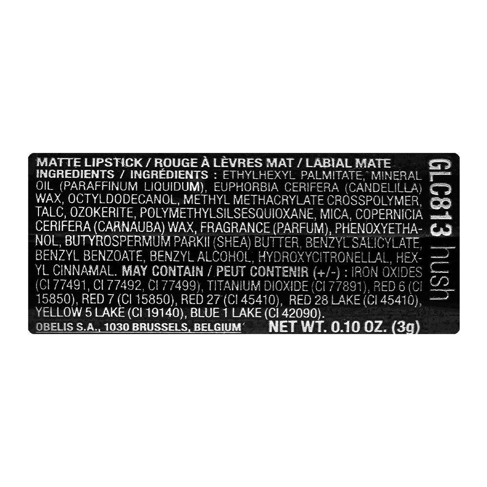 L.A. Girl Matte Flat Velvet lipstick, GLC813 Hush - Image 5