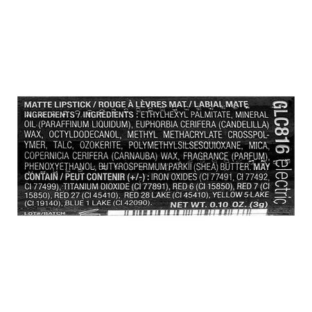 L.A. Girl Matte Flat Velvet lipstick, GLC816 Electric - Image 4