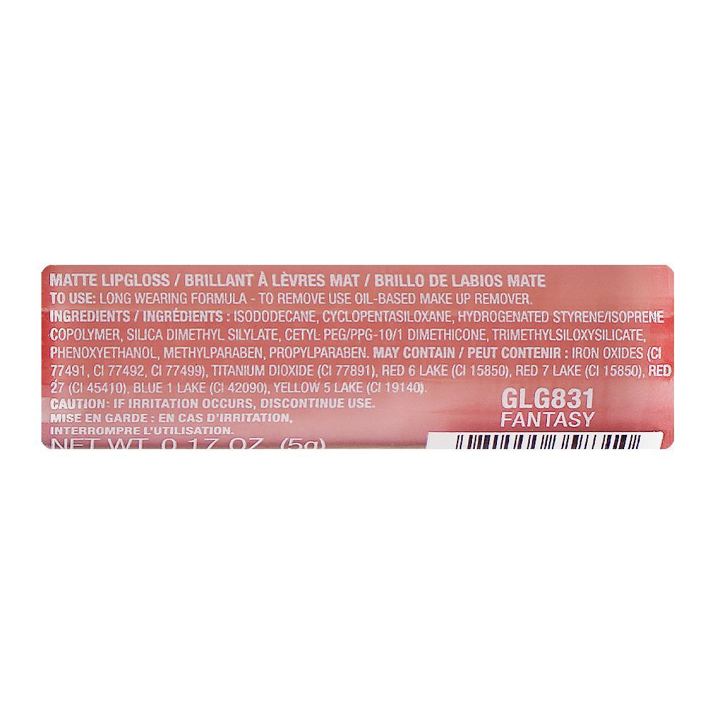 L.A. Girl Matte Pigment Lipgloss, GLG831 Fantasy - Image 5
