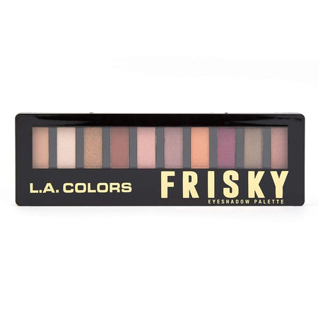 L.A. Girl Color Block Eyeshadow Palette, 10 Shades, CES183 Frisky - Image 2