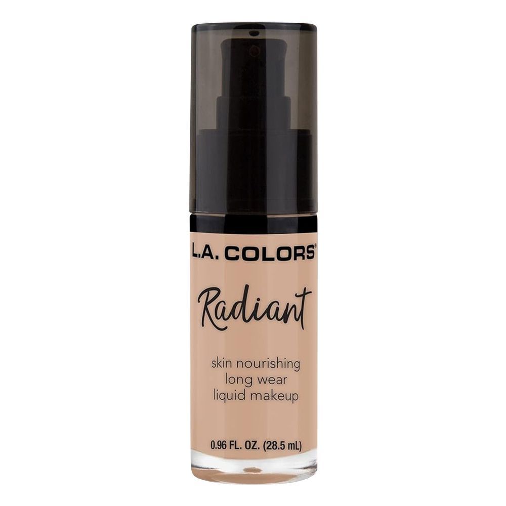 L.A. Girl Radiant Liquid Foundation, 28.5ml, CLM389 Medium Beige - Main Image