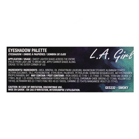 L.A. Girl Beauty Brick Eyeshadow Palette, 12 Shades, GES332 Smoky - Image 4