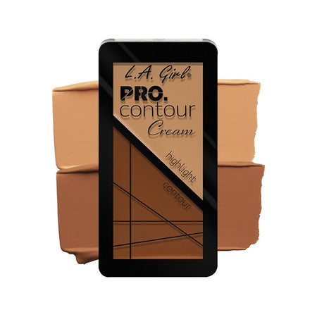 L.A. Girl Pro. Contour Cream, Highlighter & Contour, GCC636 Medium - Image 2