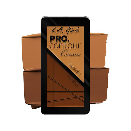 L.A. Girl Pro. Contour Cream, Highlighter & Contour, GCC637 Tan - Image 2