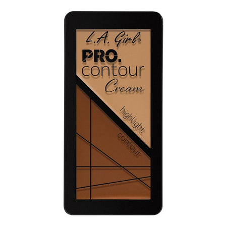 L.A. Girl Pro. Contour Cream, Highlighter & Contour, GCC637 Tan - Image 3