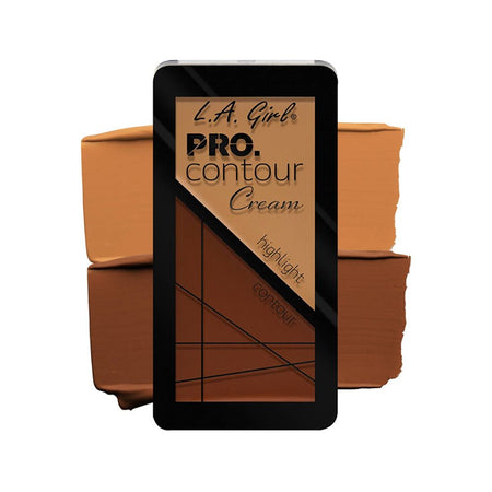 L.A. Girl Pro. Contour Cream, Highlighter & Contour, GCC638 Medium-Deep - Image 2