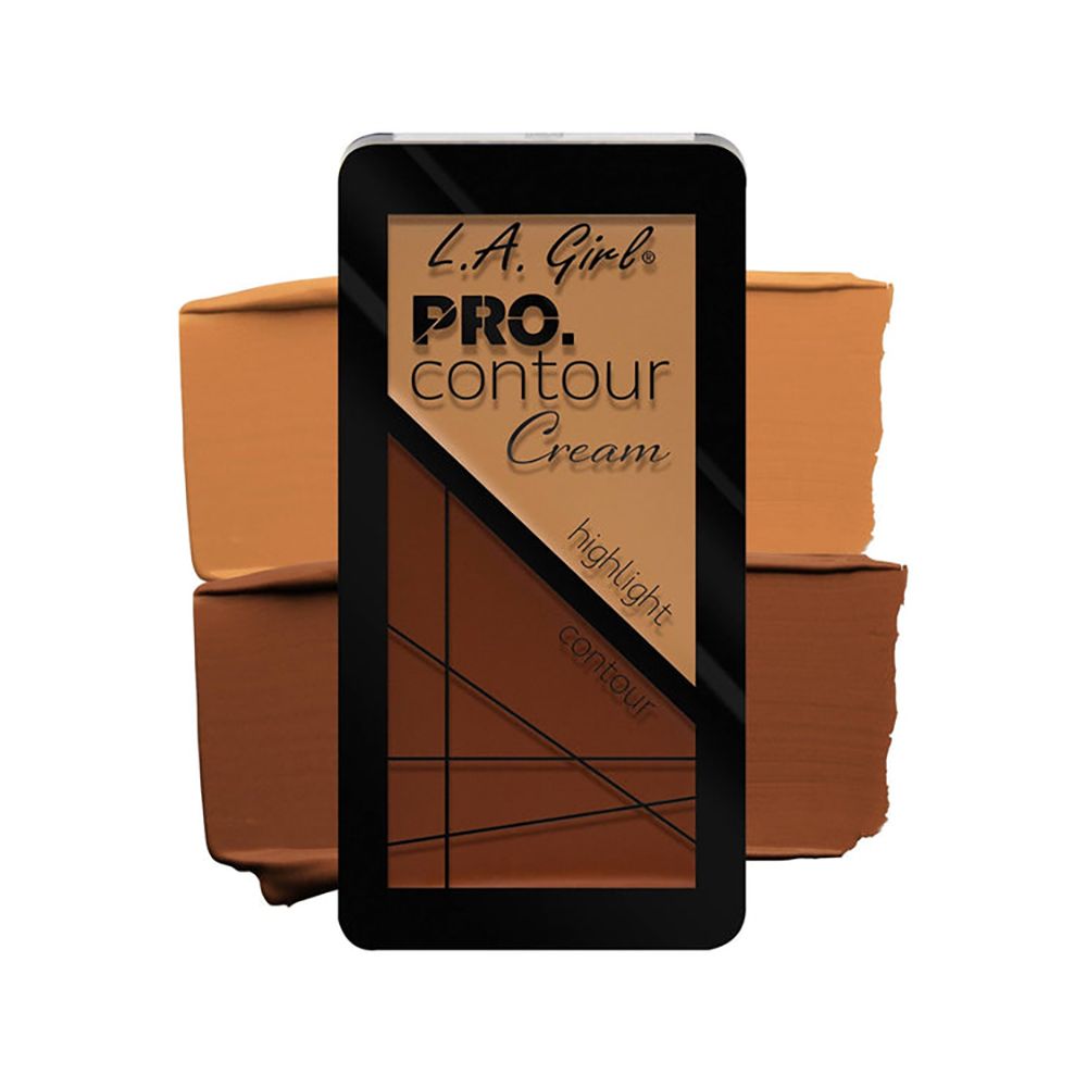 L.A. Girl Pro. Contour Cream, Highlighter & Contour, GCC638 Medium-Deep - Image 2