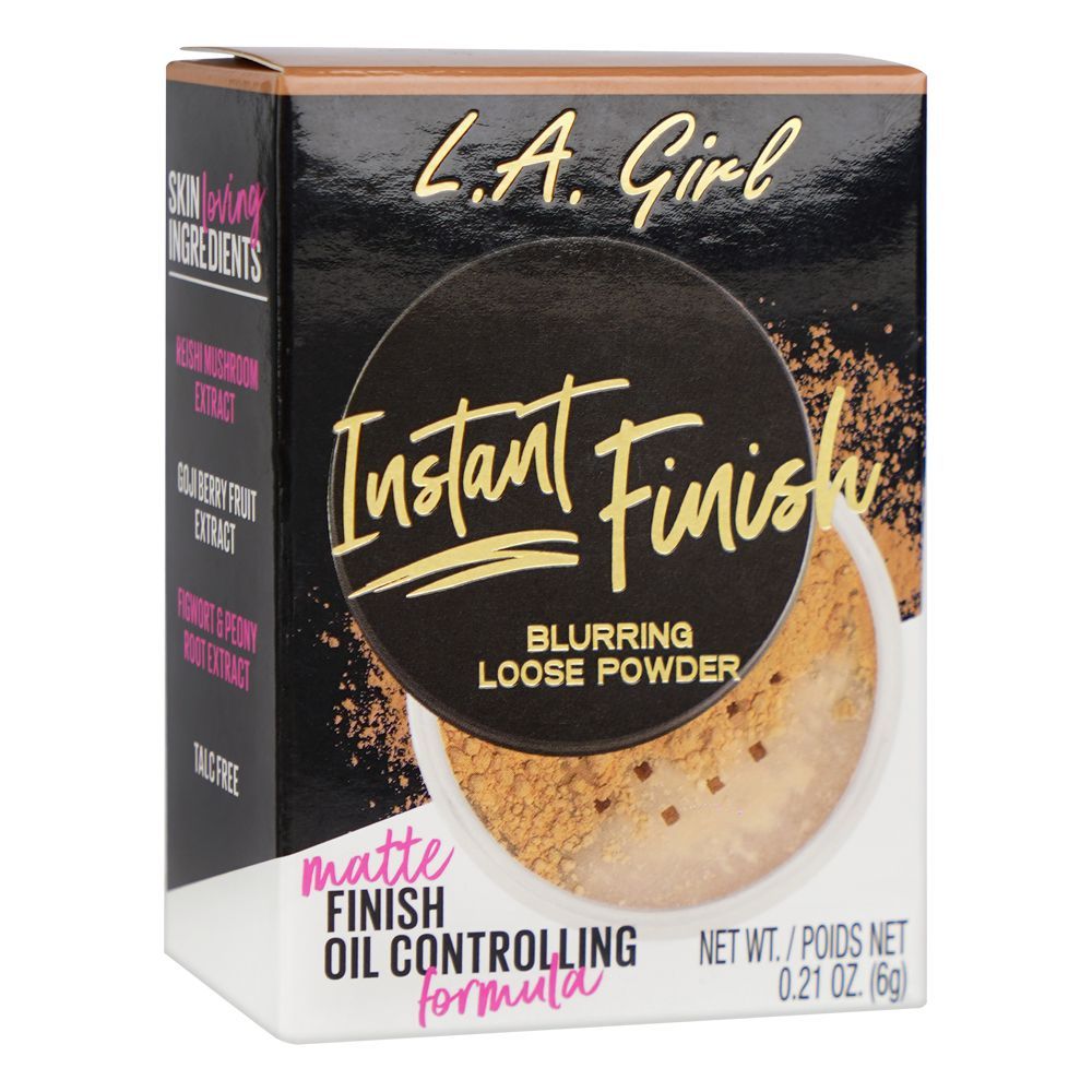 L.A. Girl Instant Finish Blurring Loose Powder, GLP731 Medium - Image 3