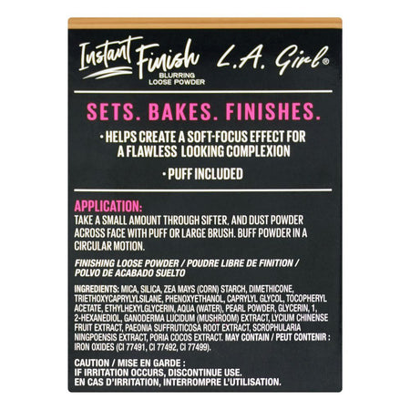 L.A. Girl Instant Finish Blurring Loose Powder, GLP731 Medium - Image 4