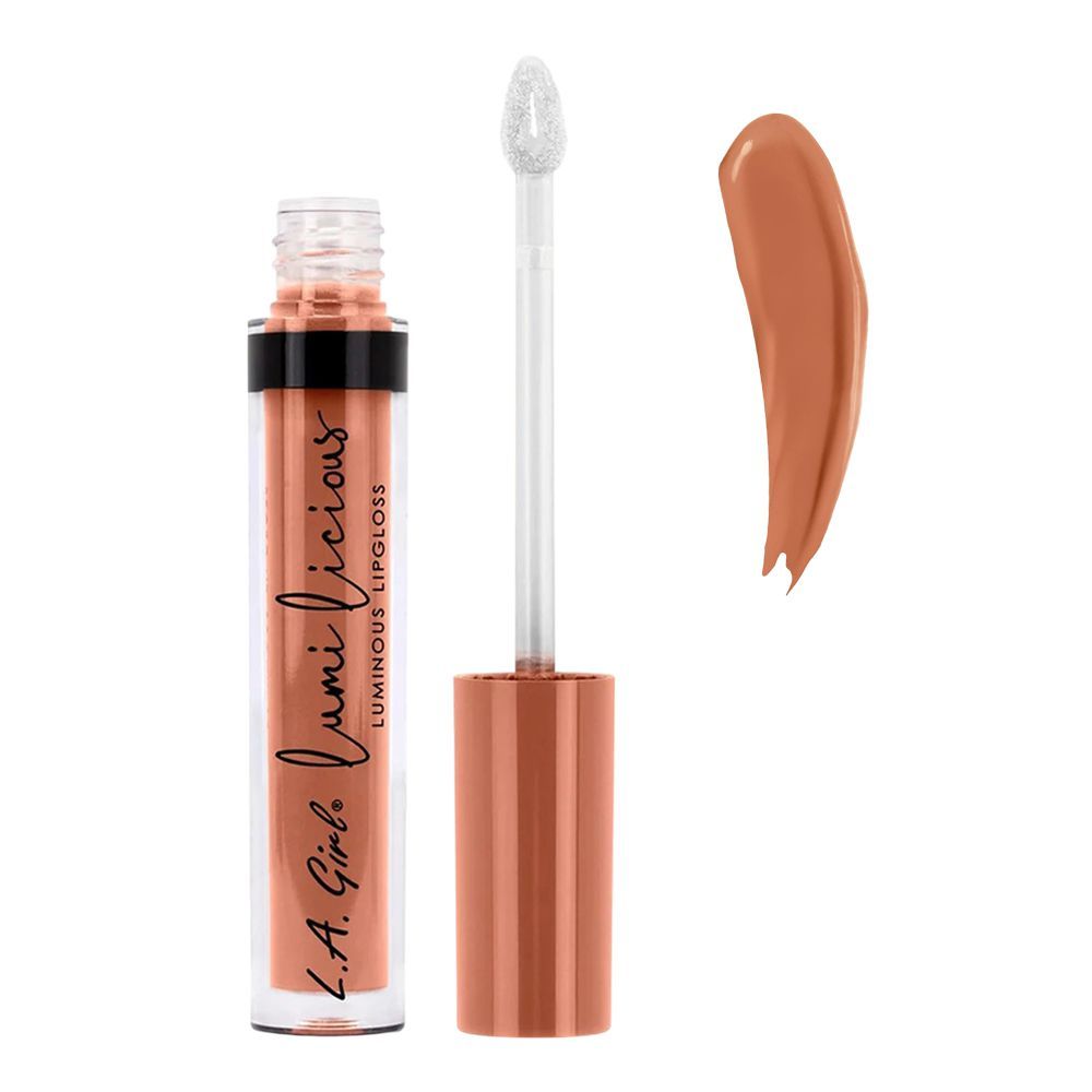 L.A. Girl Lumilicious Luminous Lip Gloss, 3ml, GLG942 Chill - Main Image