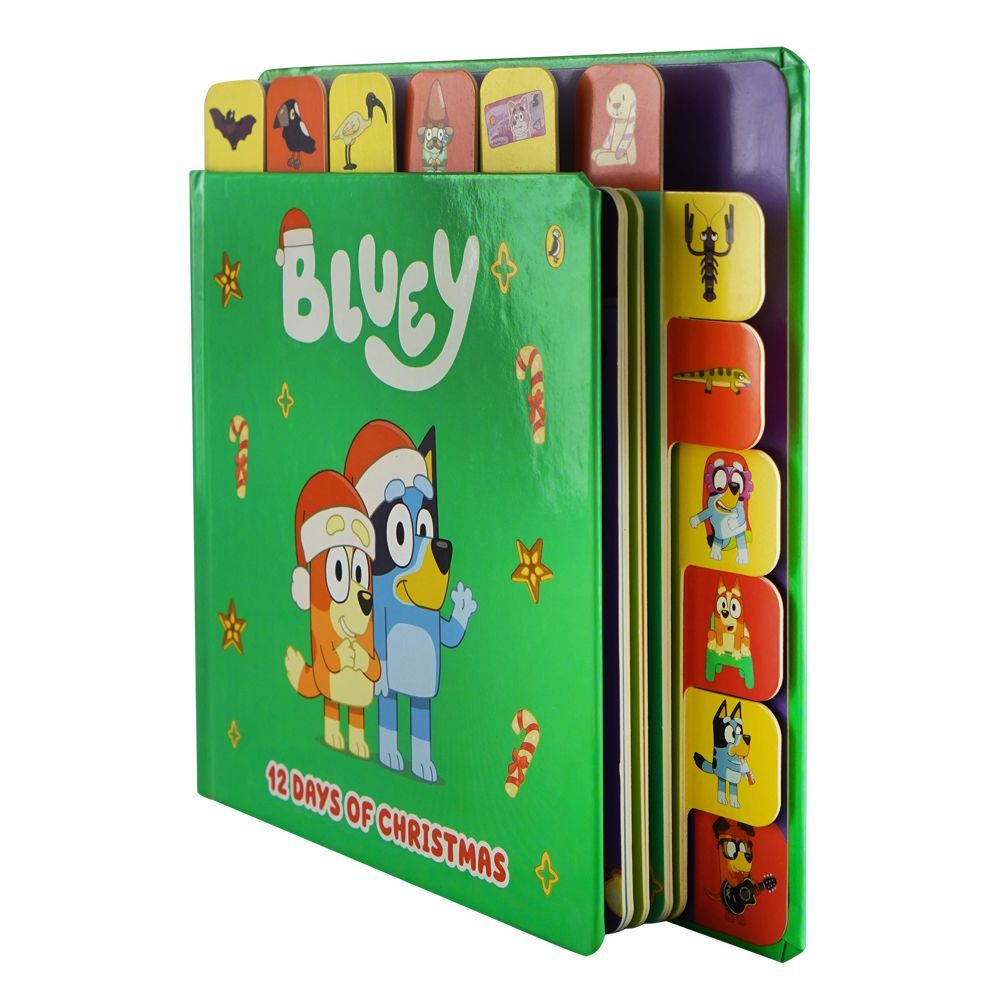 Bluey 12 Days Of Christmas Book - Main Image