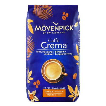 Movenpick Cafe Crema Coffee Beans, 500g Pouch - Main Image