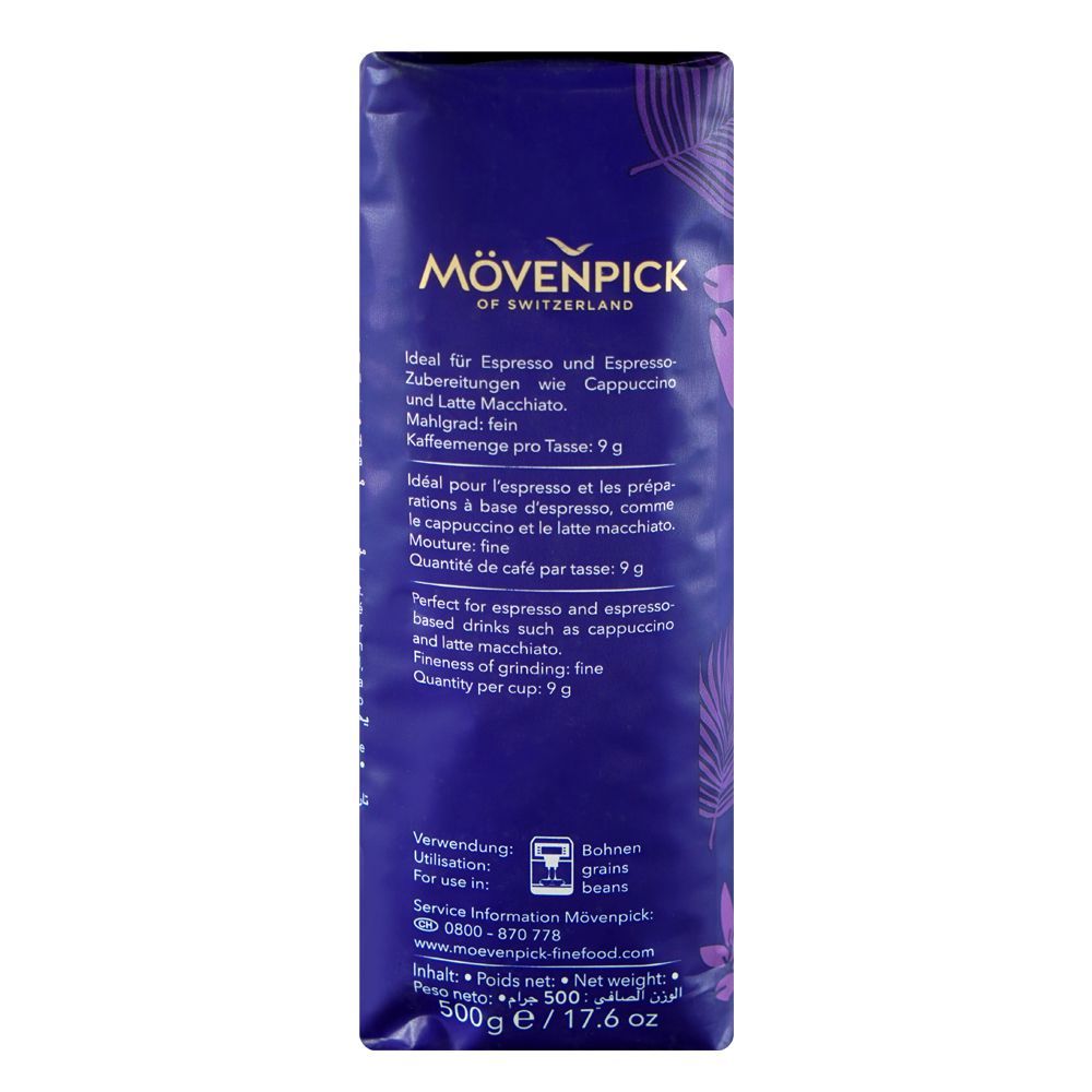 Movenpick Espresso Coffee Beans, 500g Pouch - Image 3