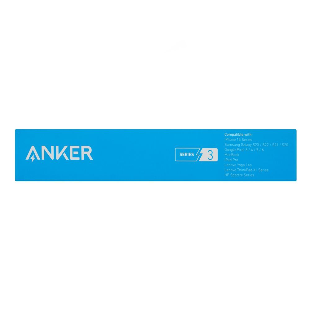 Anker 322 USB-C To USB-C Cable, 60W, 6FT, Braided White, A81F6H21 - Image 4