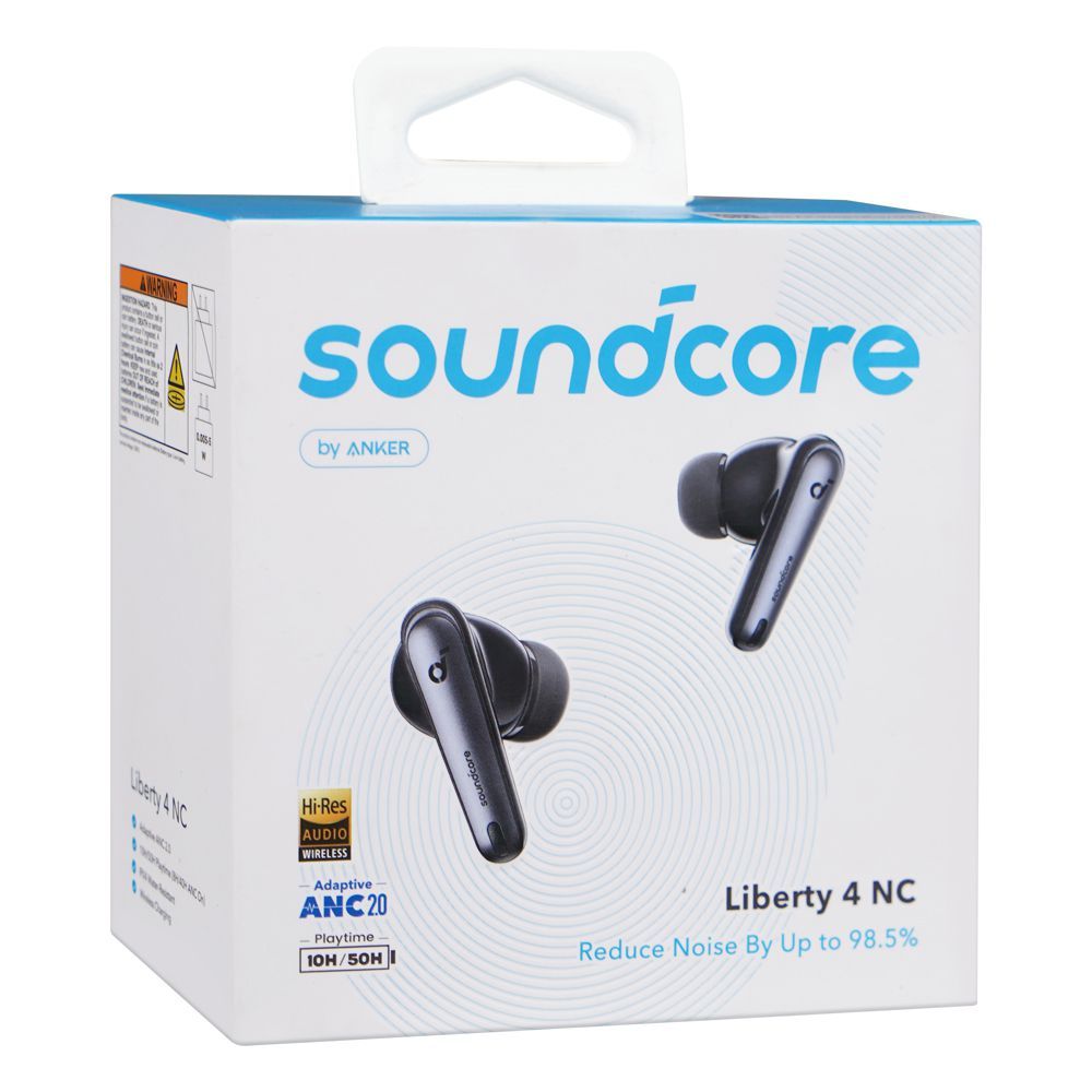 Anker Soundcore Liberty 4 NC Wireless Earbuds, Black, A3947H11 - Image 2
