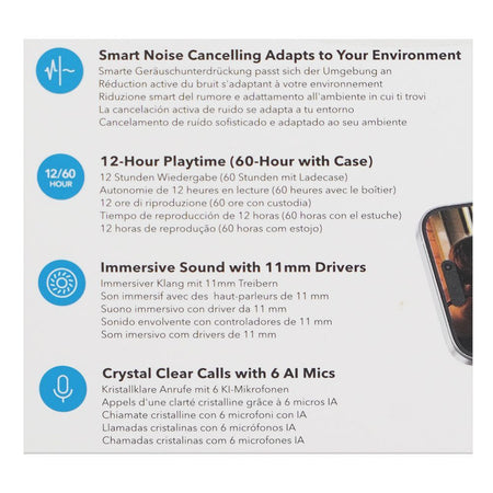 Anker Soundcore P40I Smart Wireless Earbuds, Black, A3955H11 - Image 4