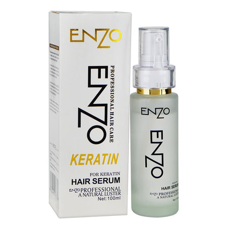 Enzo Keratin Hair Serum, For Frizzy Softness, 100ml - Main Image