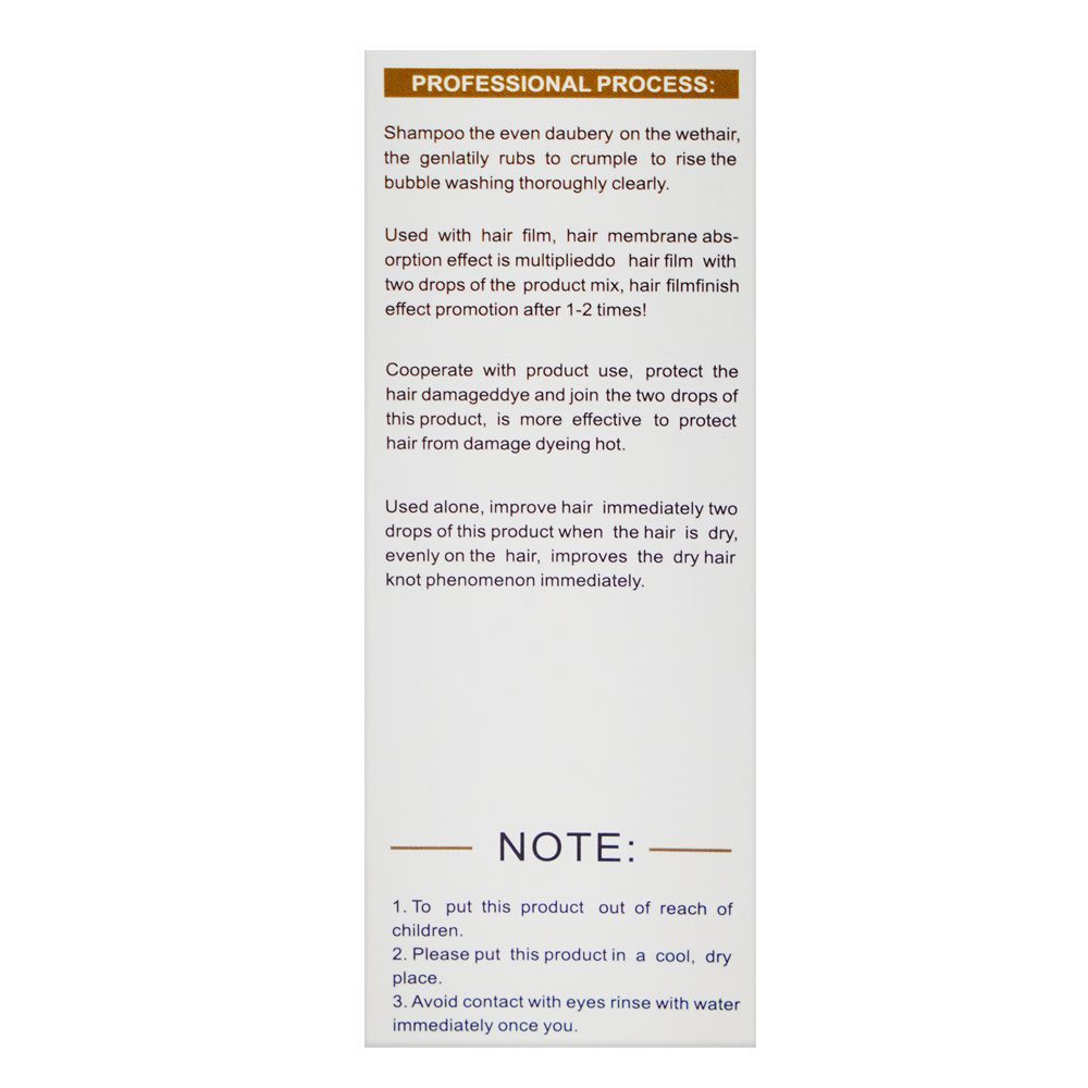 Enzo Keratin Hair Serum, For Frizzy Softness, 100ml - Image 4
