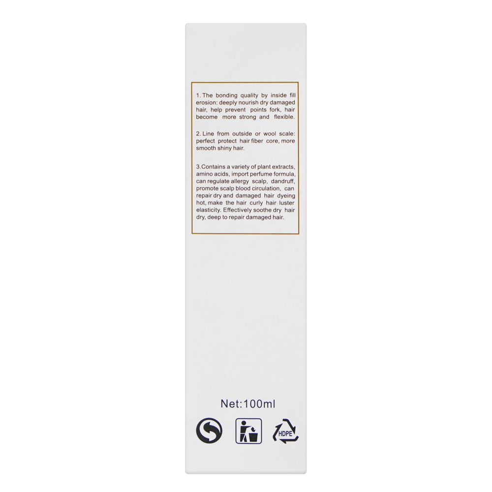 Enzo Keratin Hair Serum, For Frizzy Softness, 100ml - Image 5