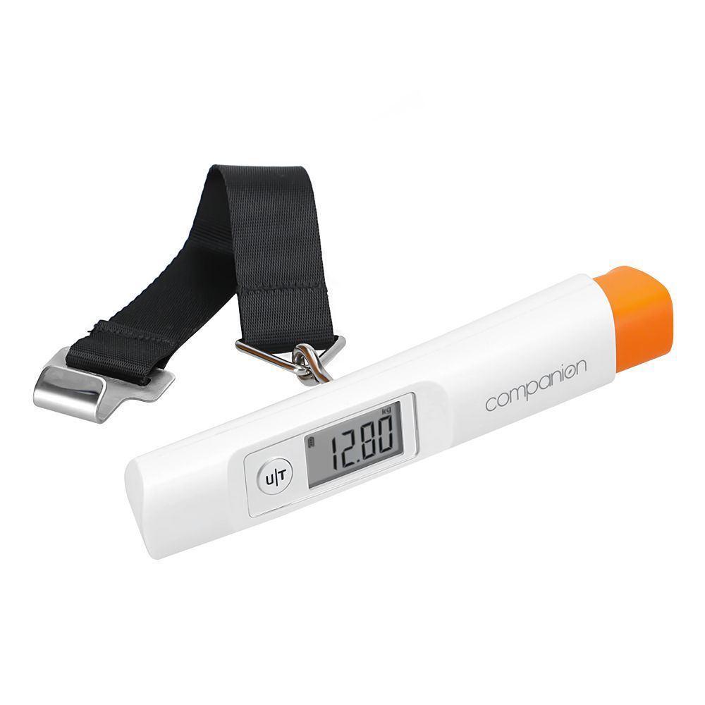 Companion Battery Free Luggage Scale, White - Main Image