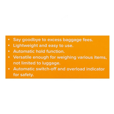 Companion Battery Free Luggage Scale, Black - Image 5
