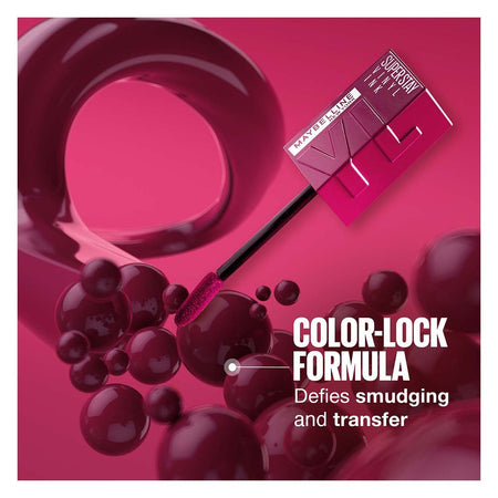 Maybelline New York Superstay Vinyl Ink Longwear No-Budge Liquid Lipstick, 155 Upbeat - Image 5