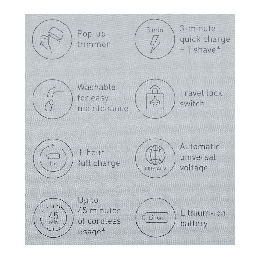 Panasonic Wet & Dry Rechargeable Shaver, ES-LT2B-K - Image 7