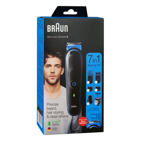 Braun All-in-One trimmer 5, 7in1 Grooming Kit, For Face And Hair, MGK5245 - Image 2